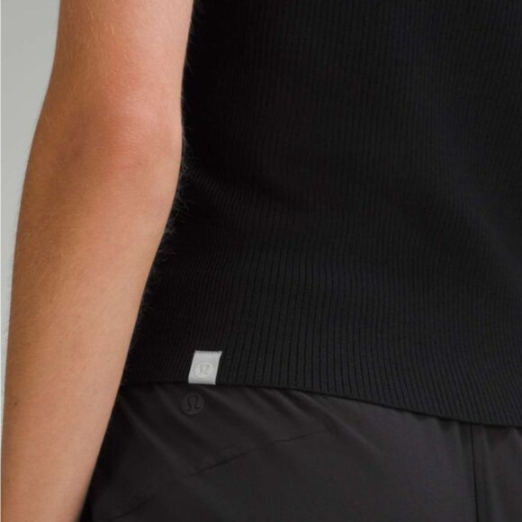 LULULEMON Ribbed Wool-Silk-Blend Tank Top - Picture 4 of 8